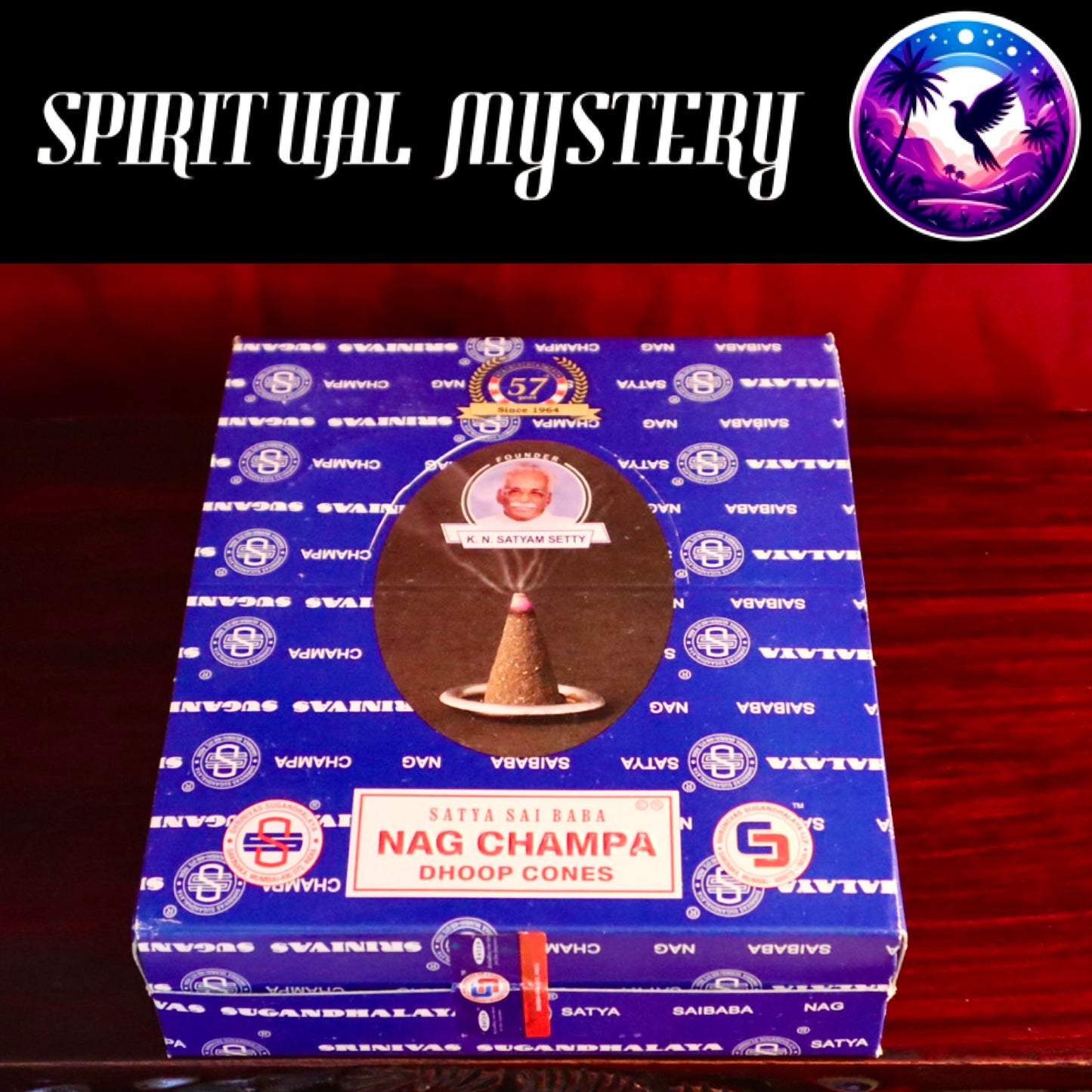 Satya Nag Champa Räucherkegel (made in India)