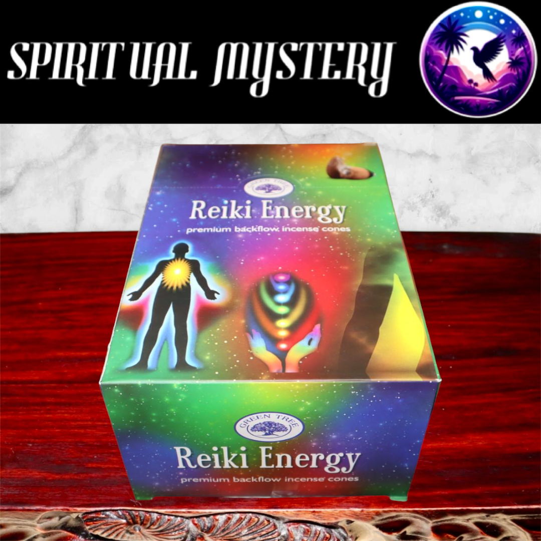 Green Tree Reiki Energy Räucherkegel mit oder ohne Loch