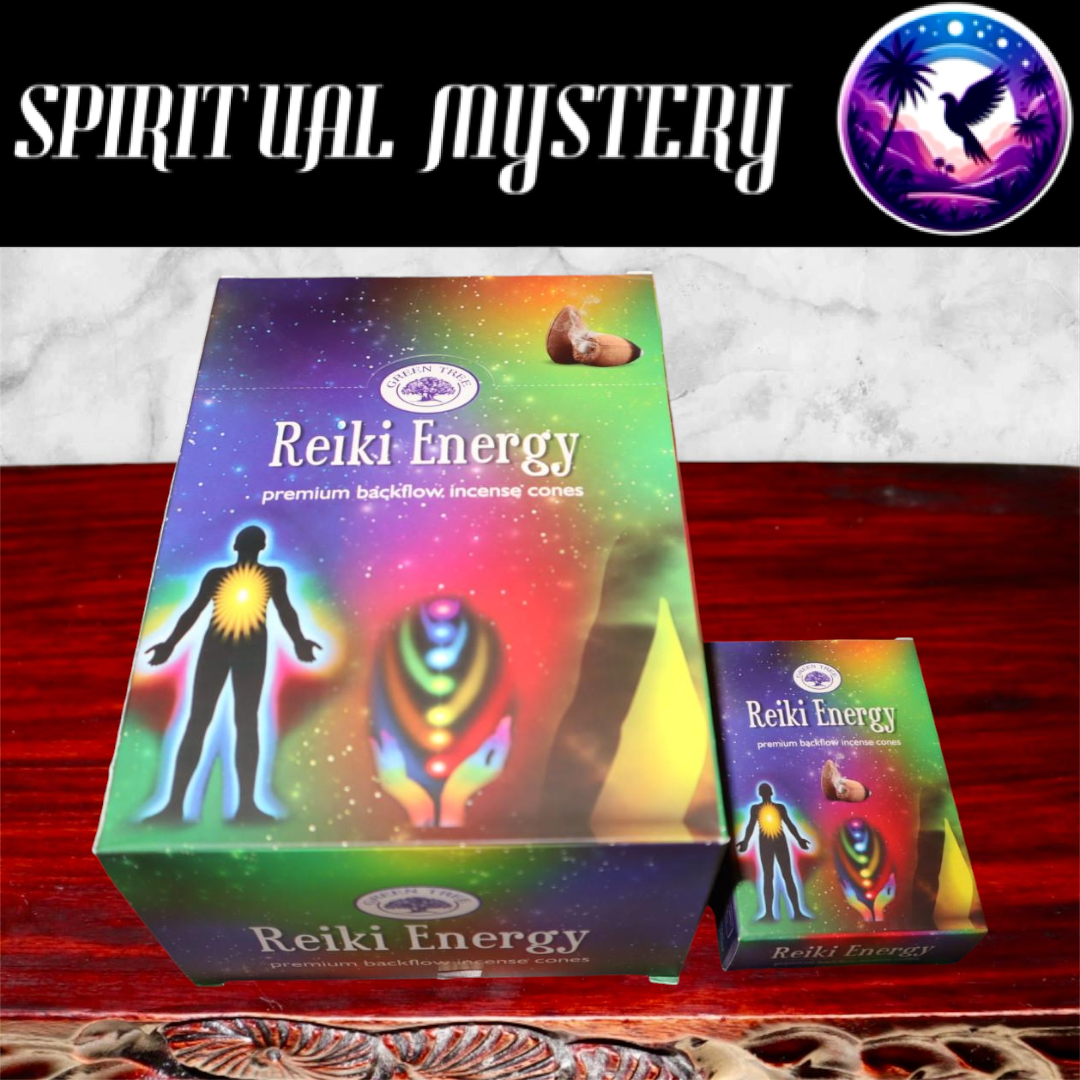 Green Tree Reiki Energy Räucherkegel mit oder ohne Loch