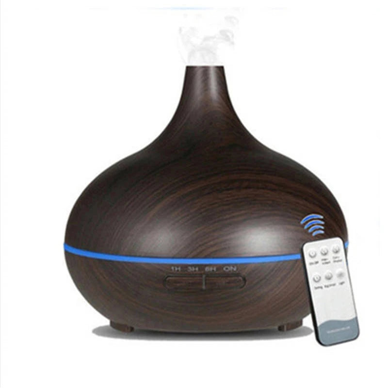 Aroma diffuser, ultrasonic technology, remote control, 7-color LED lamp 