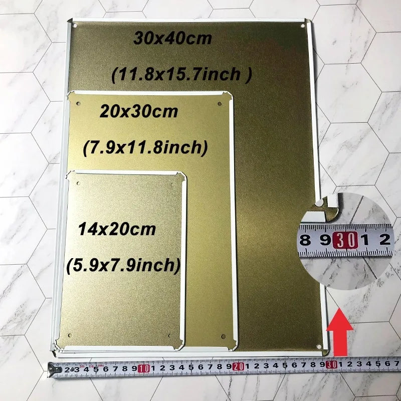 Bar/Cocktail Schilder aus Metall (verschiederne Motive und Größen vorhanden)