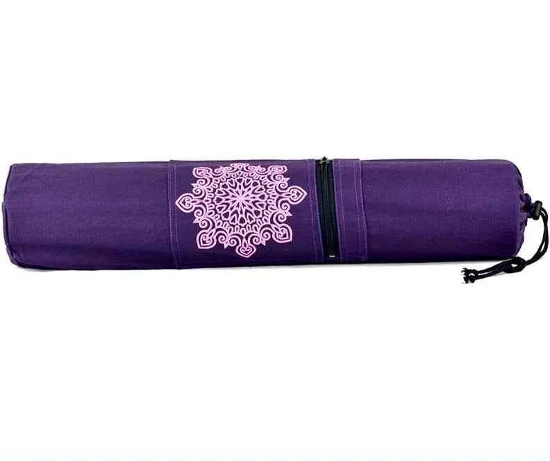 Yogamatten Tasche aus Stoff mit Mandala:Motiv inkl. Handytasche (viele verschiederne Farben)