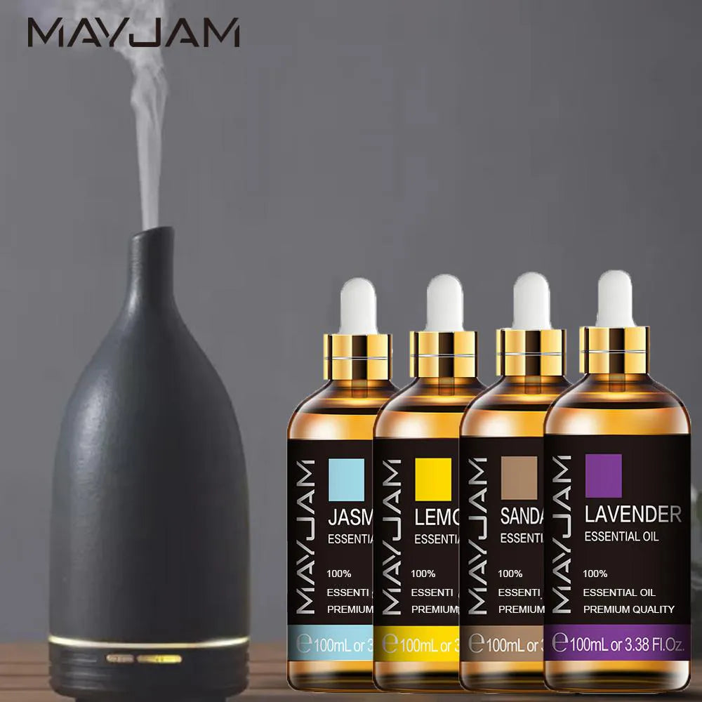 MAYJAM 30ml or 100ml essential oils for humidifier and diffuser - all aromas