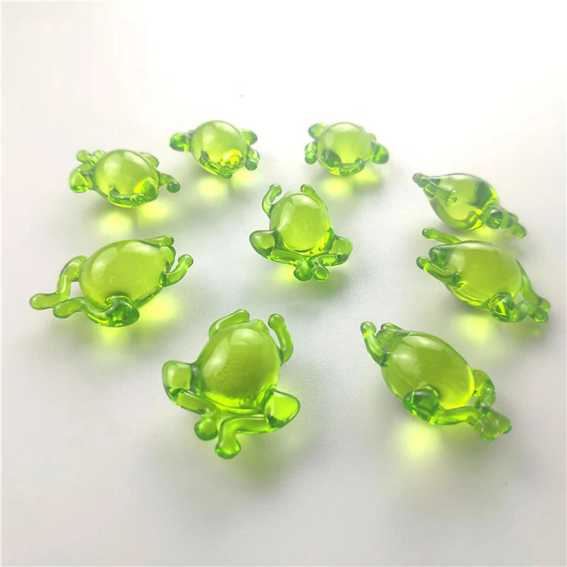 10 or 50 pieces of bath oil beads frog with essential green tea aroma oil